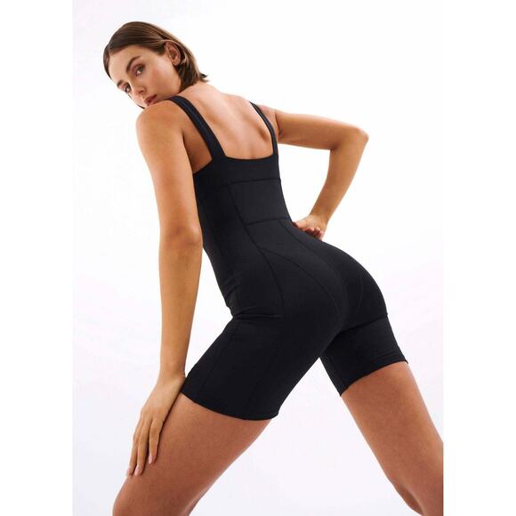 P.E NATION Recalibrate Black Romper One Piece Size Small - Picture 3 of 10